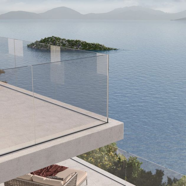 Γυάλινα κάγκελα G274
